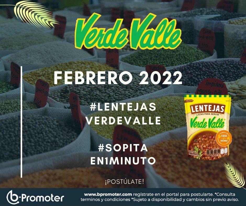 #LentejasVerdeValle #SopitaEn1Minuto